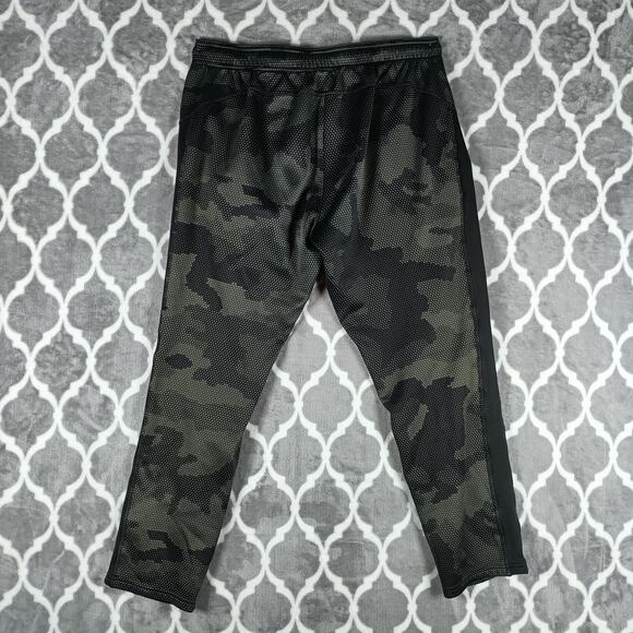 Polo Sport Ralph Lauren Pants Jogger Mens Medium Black Gray Camo Track Athletic - Picture 3 of 10